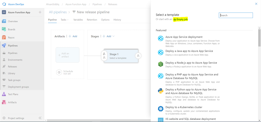 Build CI/CD Pipeline For Azure Container Instances